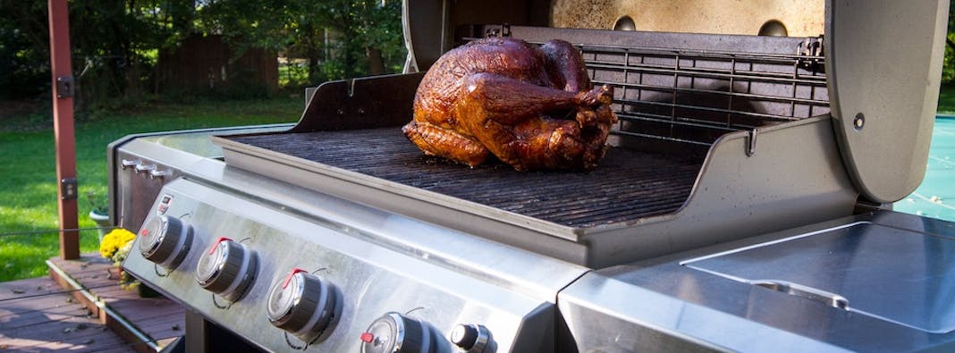lækage Juster dart How to Cook A Turkey On Your Gas Grill | Burning Questions | Weber Grills