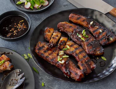 Bourbon Whiskey Cola & Star Anise Braised Pork Belly