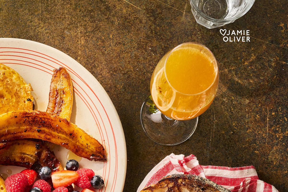 Caramelised orange mimosa  