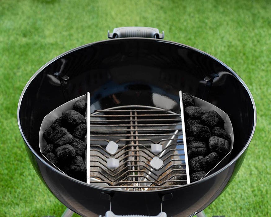57cm Kettle Charcoal Barbecue Setup – Indirect Cooking | Weber Kettle
