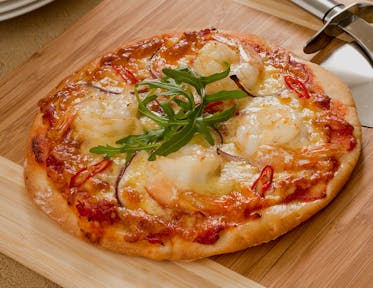 Chilli Prawn Pizza