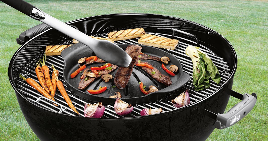Plat de cuisson à volaille pour barbecue Weber Gourmet System