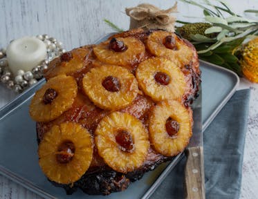 Easy Baked Glazed Ham