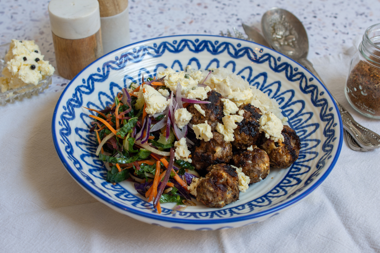 Easy Greek Lamb Meatballs 