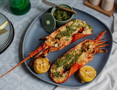 Easy Grilled Lobster  