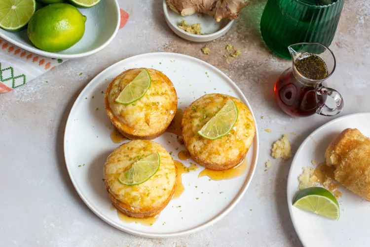 Ginger Lime Tea Cakes  | Desserts Recipes | Weber BBQ