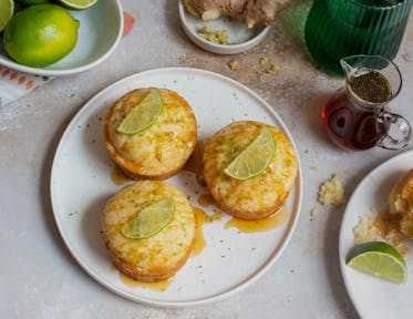 Ginger Lime Tea Cakes