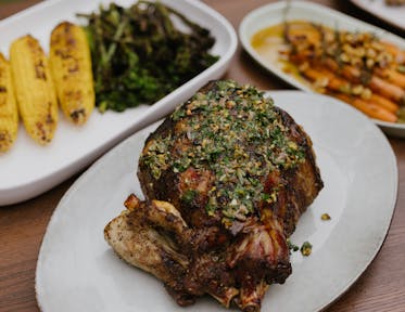 Greek Roasted Leg of Lamb
