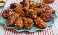 Honey Sesame Chicken Wings