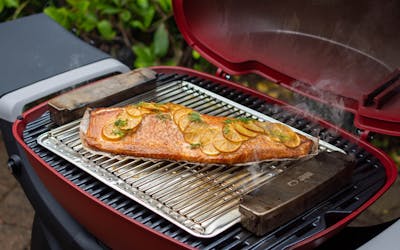Hot Smoking on a Weber Q
