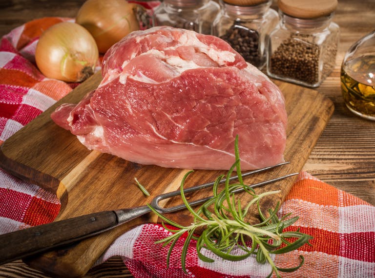 Schweine Schulter | Vorbereitung für das Pulled Pork Rezept