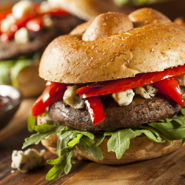 I Stock Portobello Burger 468260853