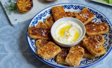 Jatz Crumbed Halloumi With Lemony Mayo