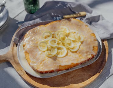 Lemon Syrup Drizzle Cake