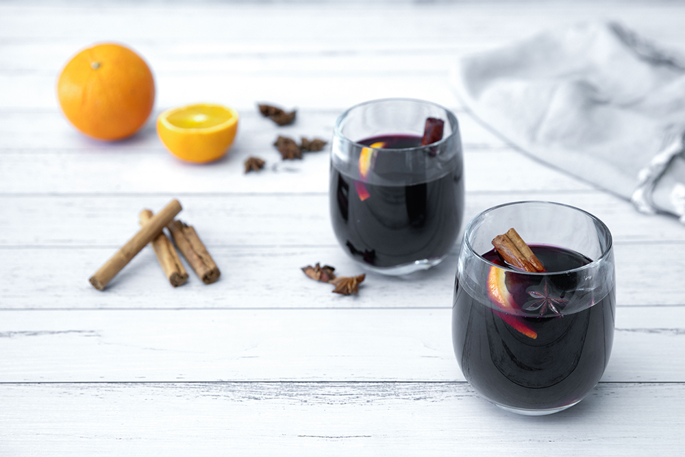 Grilled Mulled Wine