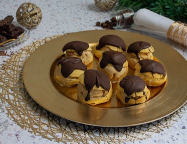 Profiterole Ice Cream Bombs