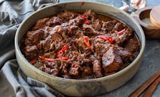 Pulled Beef In Bourbon Whiskey Cola Sauce