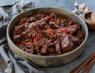 Pulled Beef in Bourbon Whiskey Cola Sauce