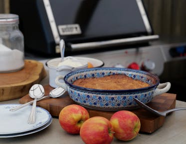 Knäckig äppelpaj, 6 portioner