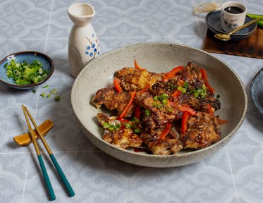 Sticky Soy, Salt and Pepper Chicken