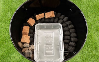 57cm Kettle Charcoal Barbecue Setup – Low and Slow Cooking
