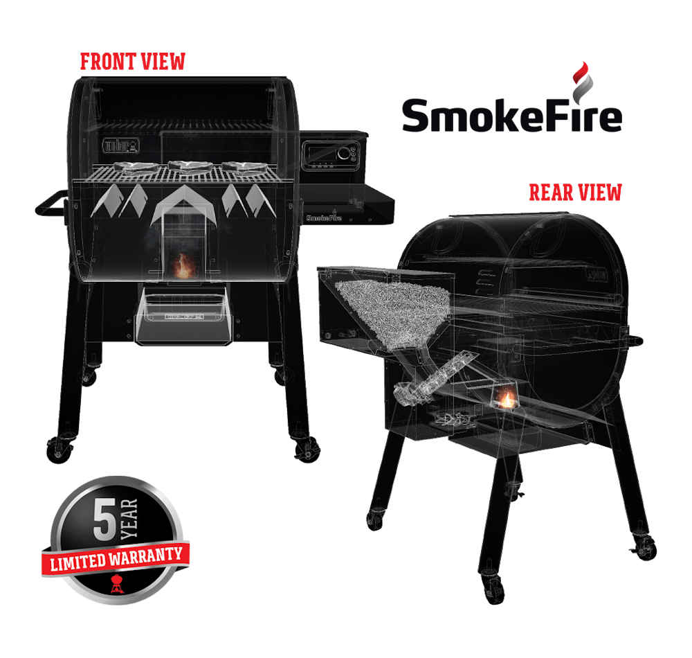 Smokefire Series Wood Pellet Grills Weber Grills