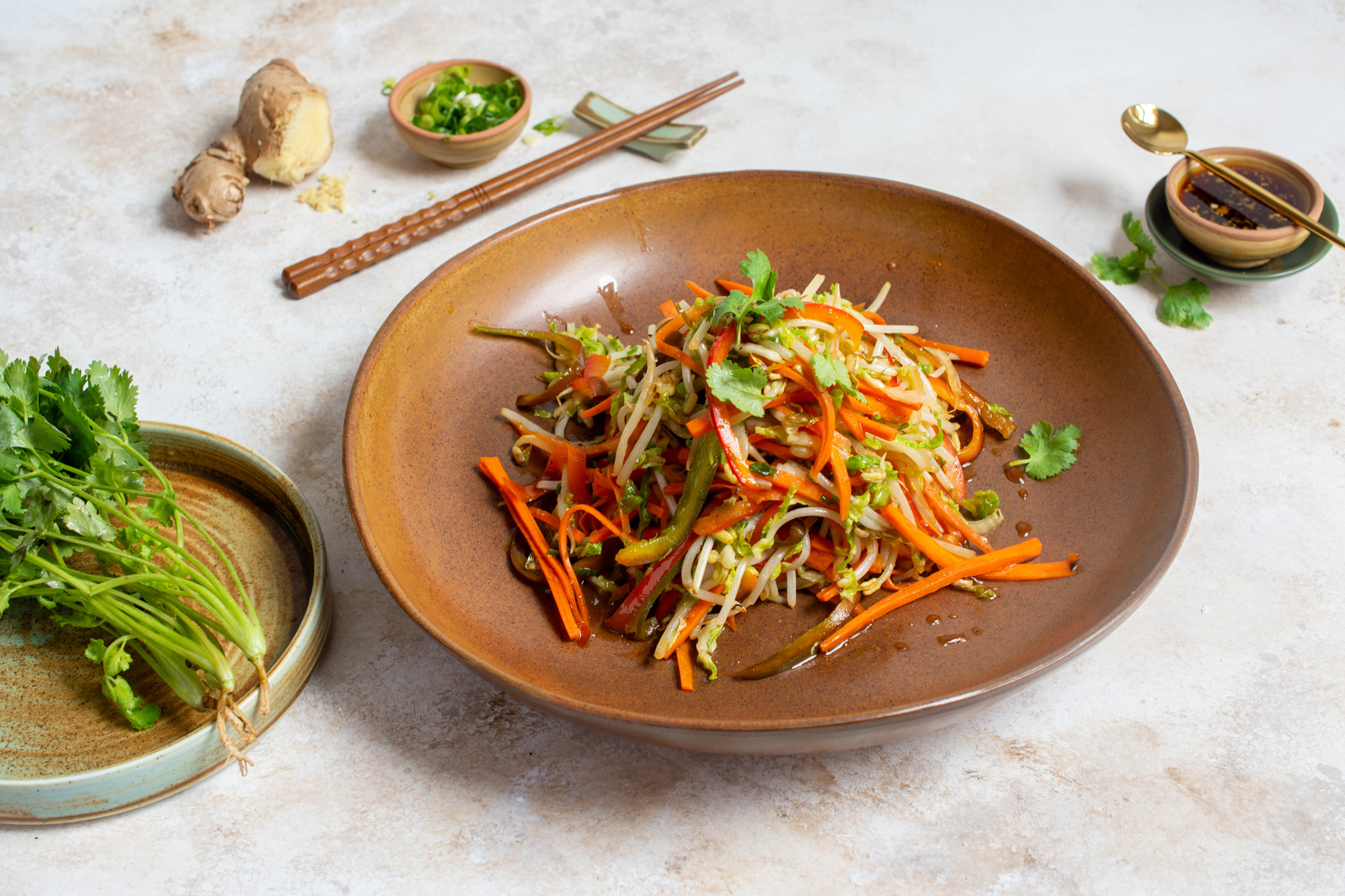 Teppanyaki Style Vegetables	