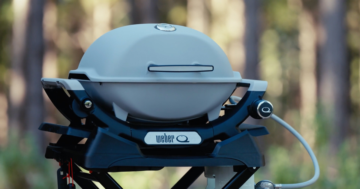 Clean weber q grill best sale