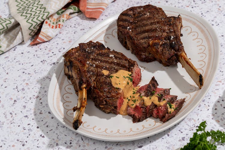 Reverse Sear T-Bone Steak - Whisked Away Kitchen