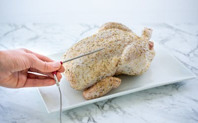 How to Probe a Whole Chicken