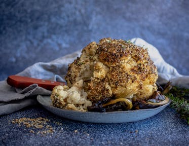 Whole Roasted Cauliflower