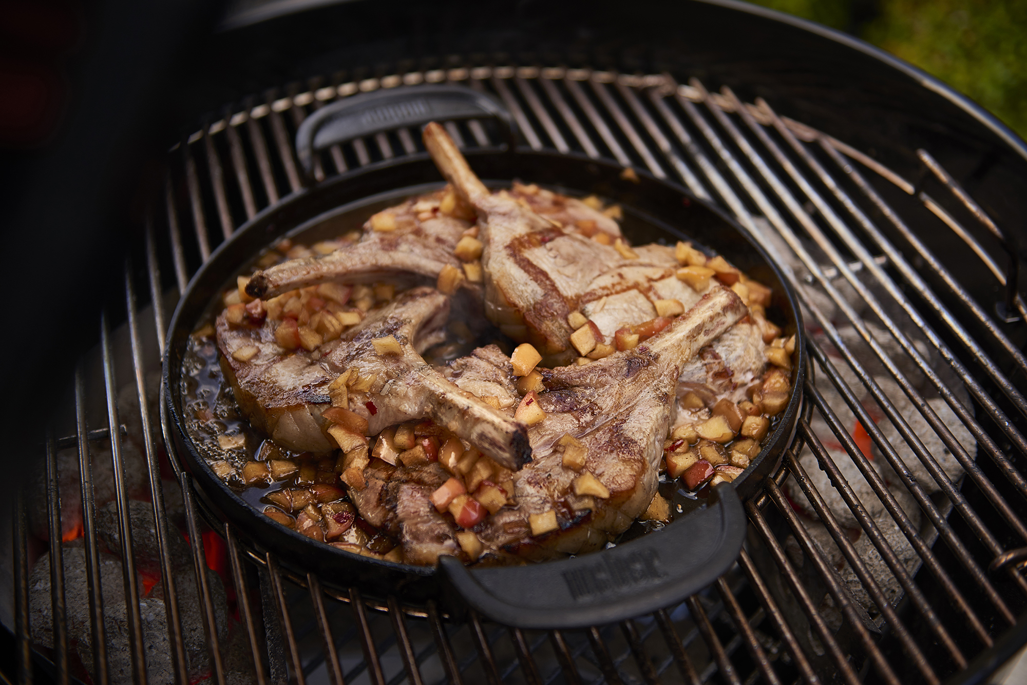 Winter Bbq Grilled Pork Chops43