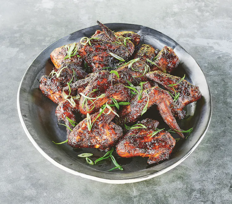 Smoked Chicken Wings with Hoisin Glaze | | Weber recipes