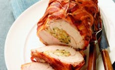 Bacon Wrapped Turkey Breast W Herb Stuffing 346X318