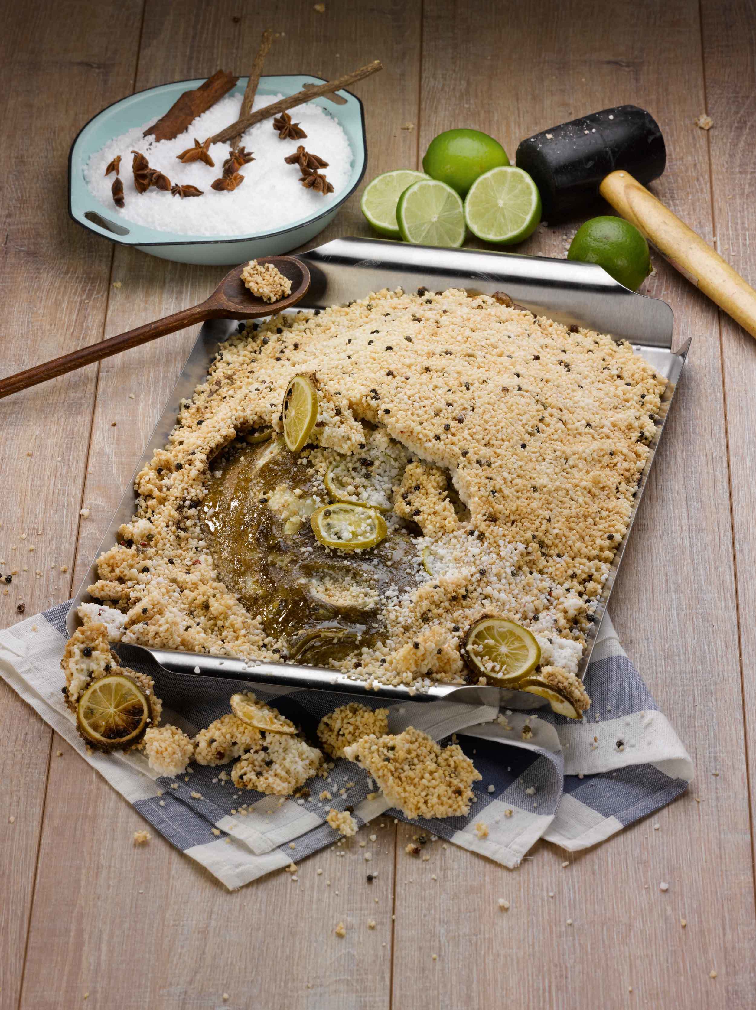 Barbue Au Gros Sel Dhiver Barbecues Weber C Photo Rougereau Bd