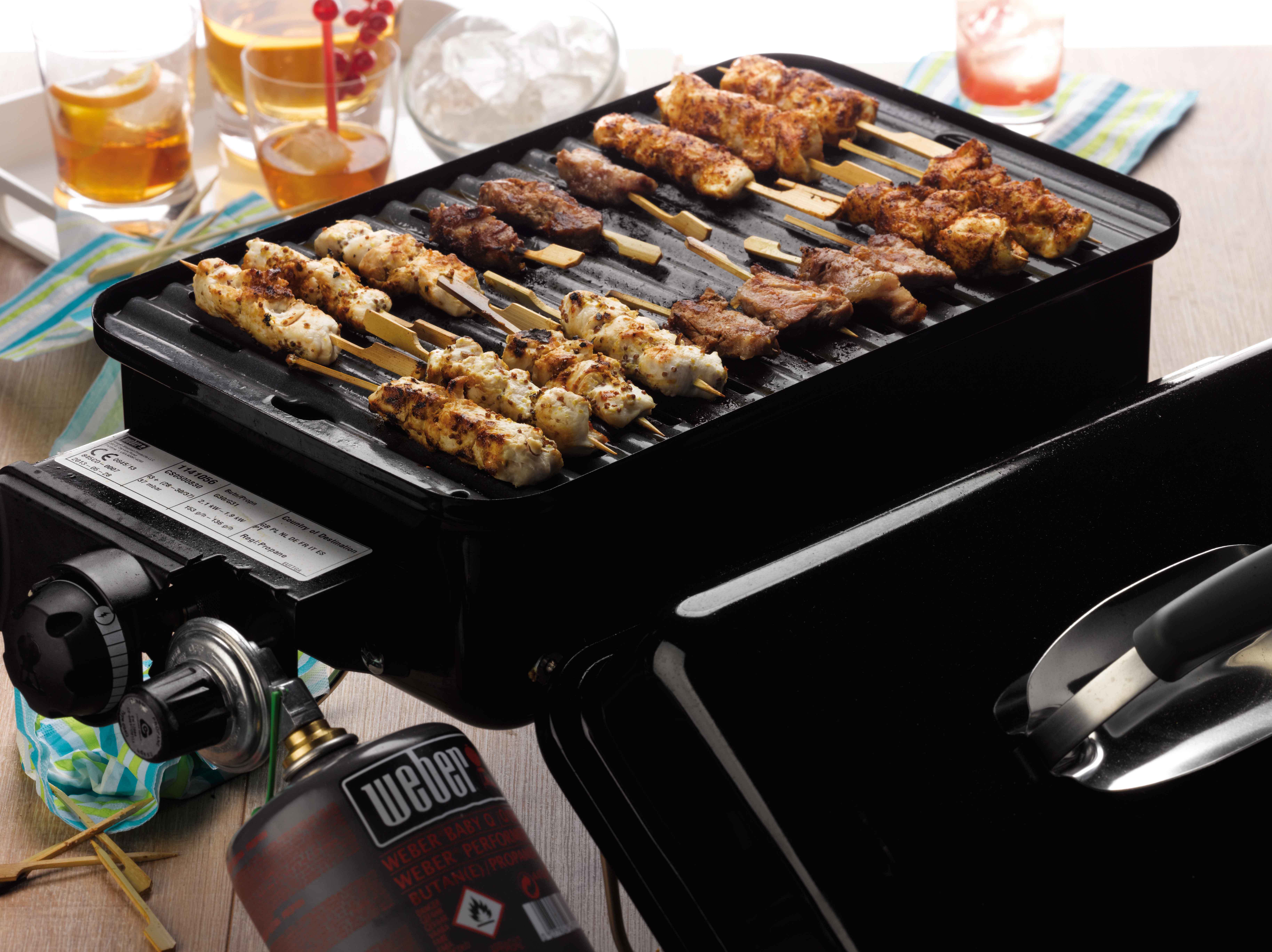 Brochettes De Poulet Citron Gingembre Barbecues Weber C Photo Rougereau Bd