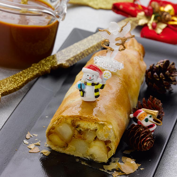 Buche Croustillante Caramel 750X750