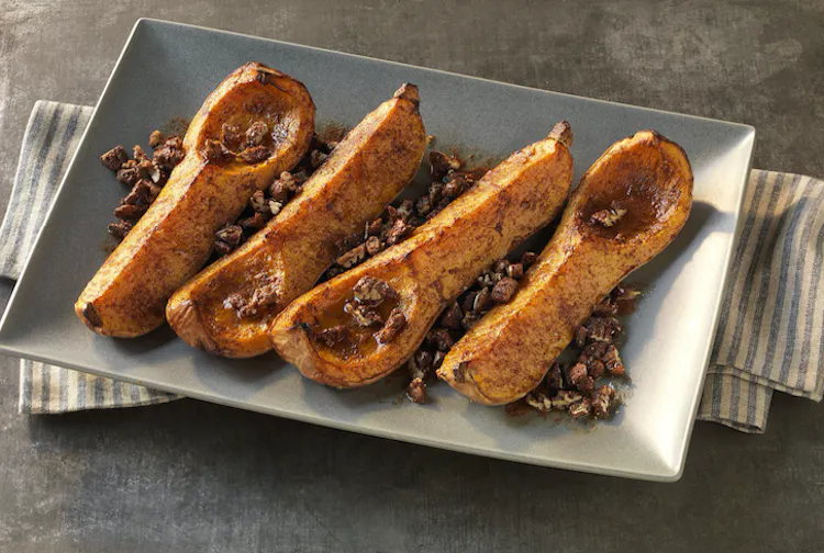 Butternut Squash & Caramelised Pecans | Vegetarian | Weber recipes