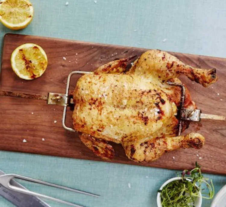 Chicken with Lemon and Garlic Oil | Official Weber® Website