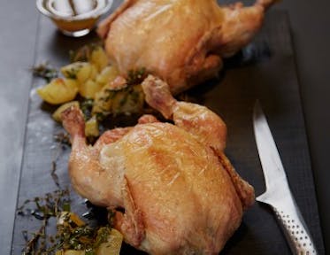 Roast Chicken with Herb Potatoes
