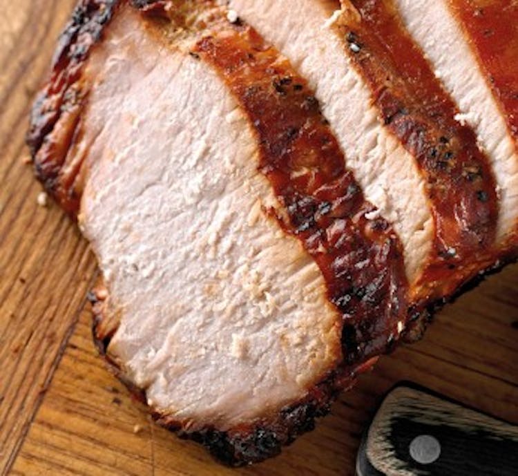 Barbecued Pork Loin With Crispy Crunchy Crackling The Outdoor Chef