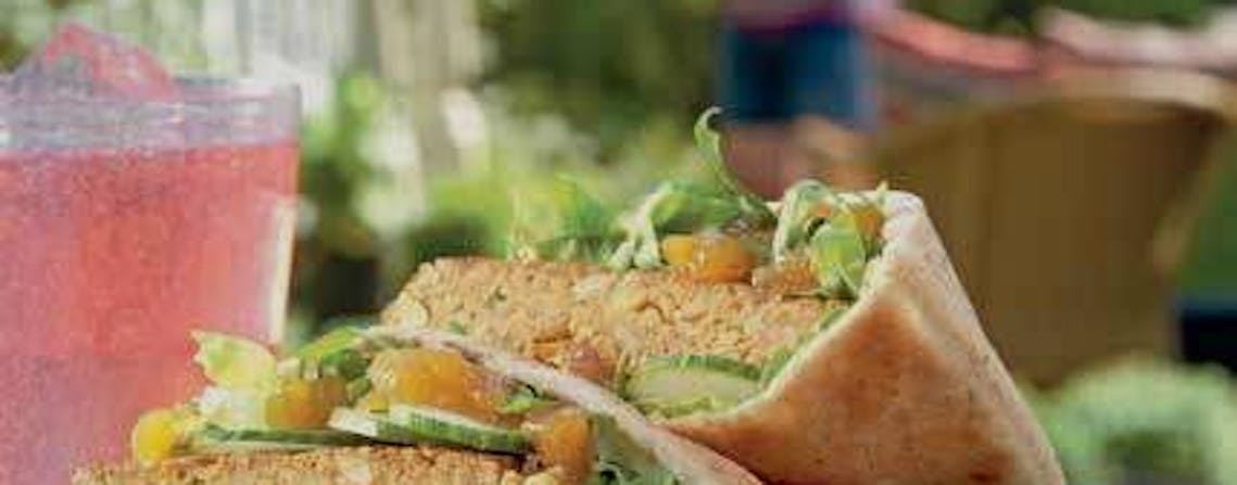 Curried Red Lentil Burgers