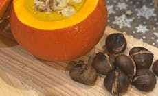 Cappuccino De Châtaigne Et Chantilly Au Curry