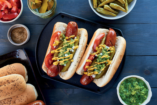 Chicago Style Hot Dogs Bd