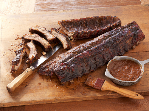 Coffee Rubbed Ribs With Coffee Barbecue Sauce Bd