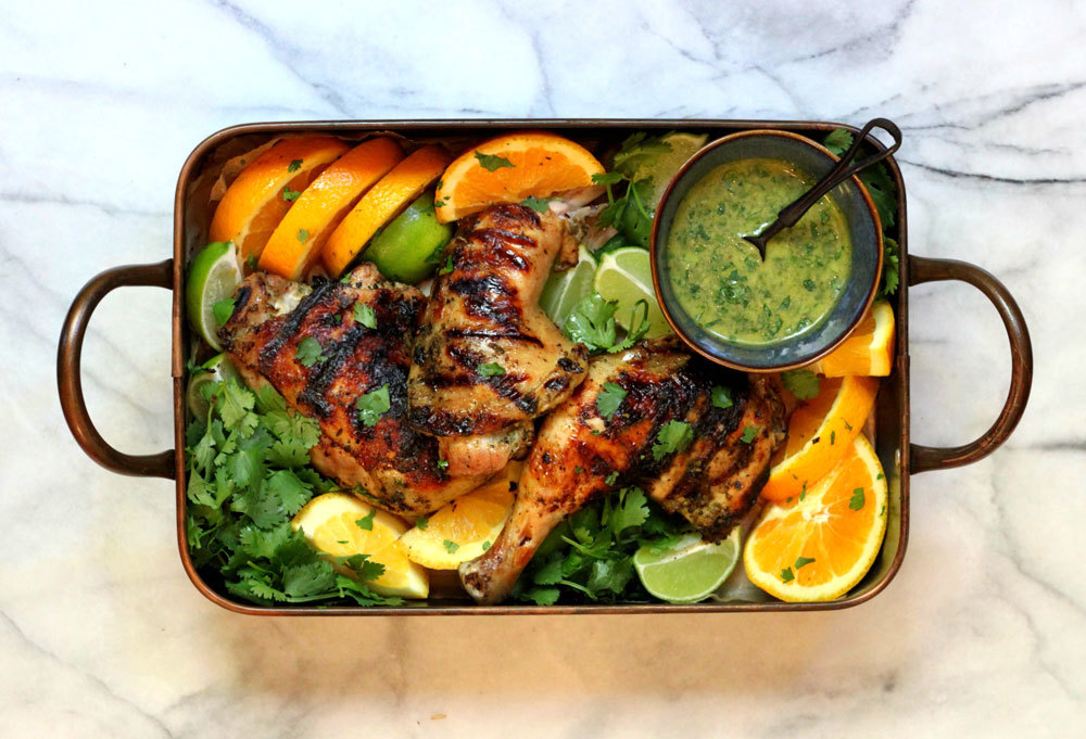 Cuisses De Poulet Sauce Mojo