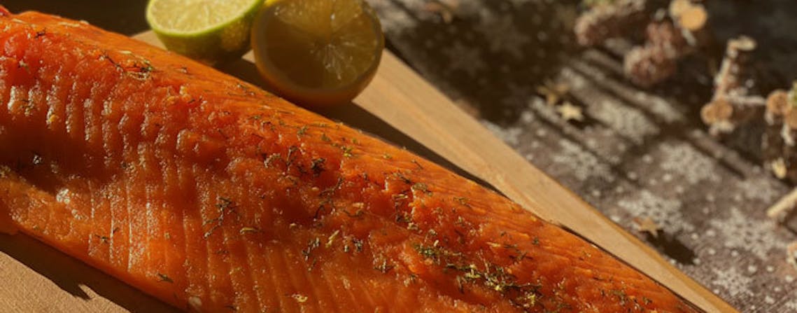 Saumon Fumé À Froid