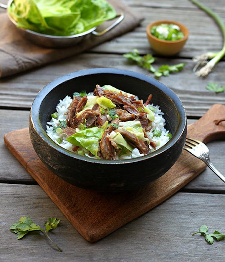 Épaule de porc Kalua à la hawaïenne-image