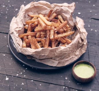 French  Fries With  Tarragon  Mayonnaise 346X318
