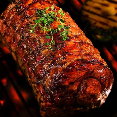 Gefülltes Schweinskarree